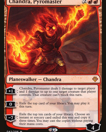 Chandra, Pyromaster