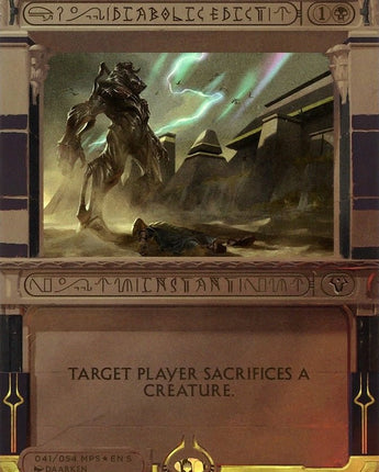 Diabolic Edict