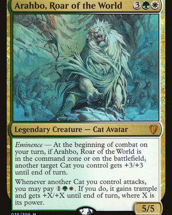 Arahbo, Roar of the World