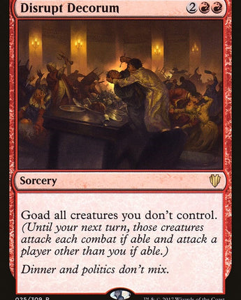 Disrupt Decorum