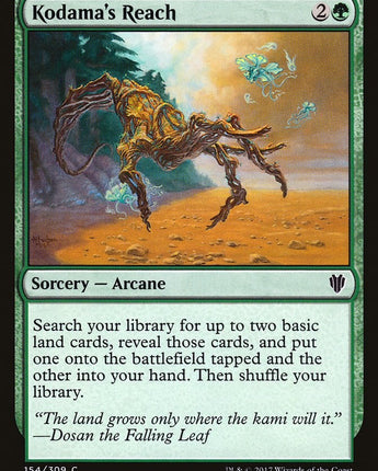 Kodama's Reach