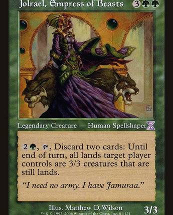 Jolrael, Empress of Beasts