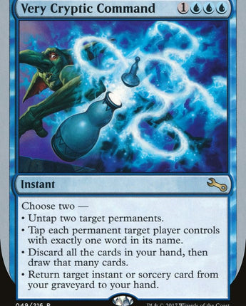 Very Cryptic Command (B)