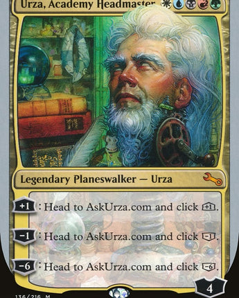 Urza, Academy Headmaster