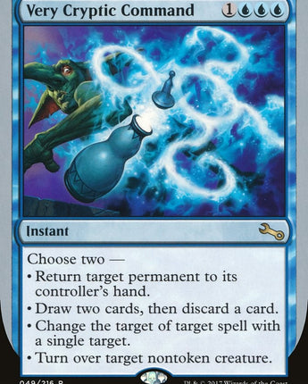 Very Cryptic Command (D)