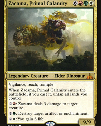 Zacama, Primal Calamity