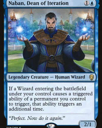 Naban, Dean of Iteration