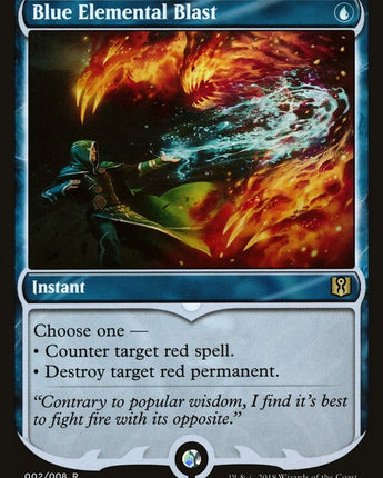 Blue Elemental Blast