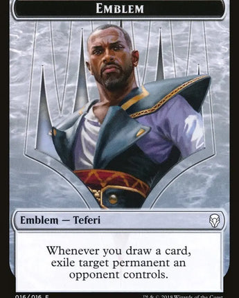 Emblem - Teferi, Hero of Dominaria
