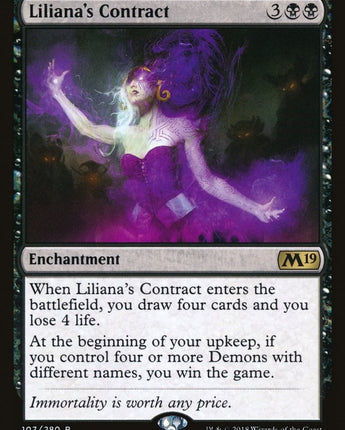 Liliana's Contract