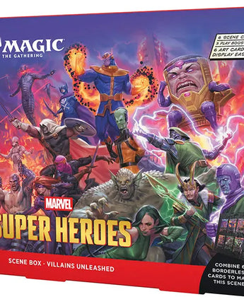 (Presale 5-25) Marvel Super Heroes Scene Box - Villains Unleashed 