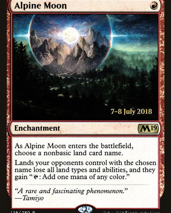 Alpine Moon