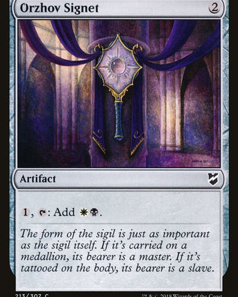 Orzhov Signet