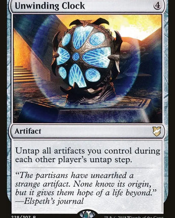 Unwinding Clock