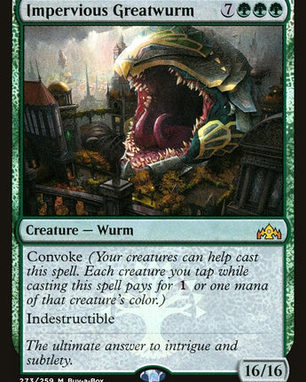 Impervious Greatwurm
