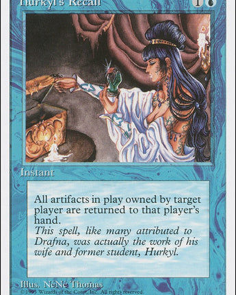 Hurkyl's Recall
