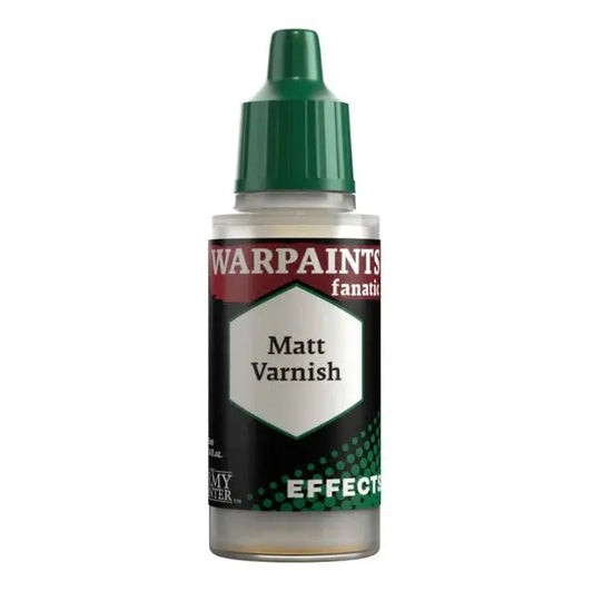 Warpaints Fanatic: Effects - Matt Varnish 18ml 