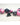 Chessex Dice: Mini 7-Die RPG Set - Gemini: Black-Pink/White 