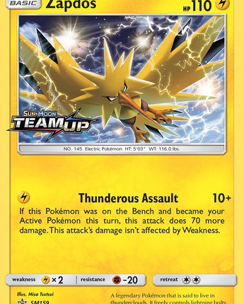 Zapdos - SM159 (Prerelease)
