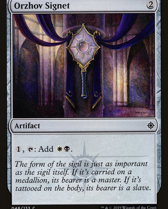 Orzhov Signet