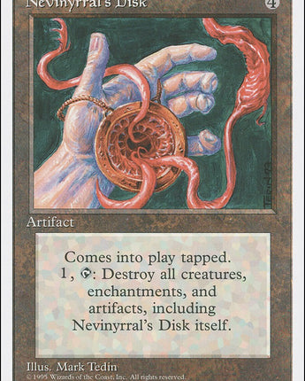 Nevinyrral's Disk