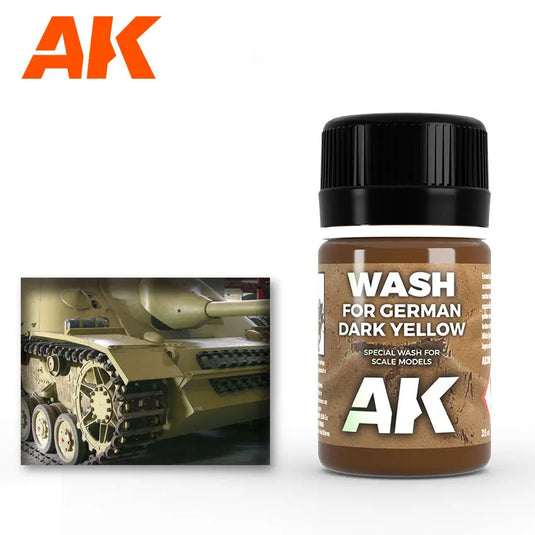 Dark Yellow Enamel Wash 35ml 