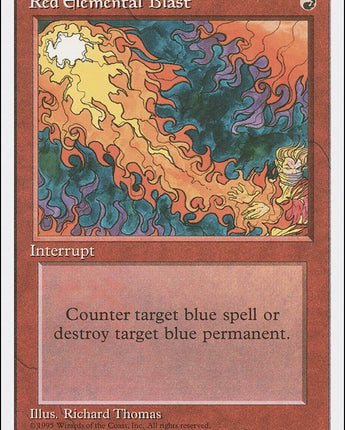 Red Elemental Blast