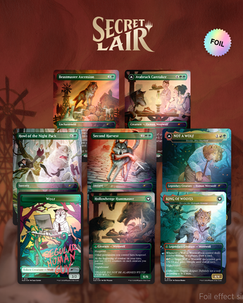 Secret Lair x Featuring: Not A Wolf (Foil) 