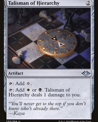 Talisman of Hierarchy