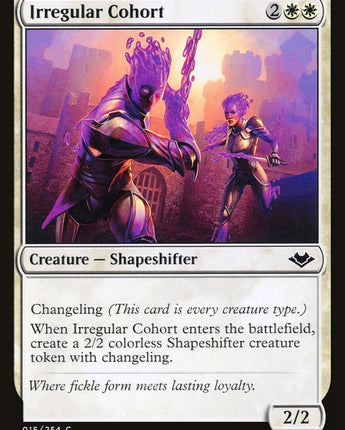 Irregular Cohort