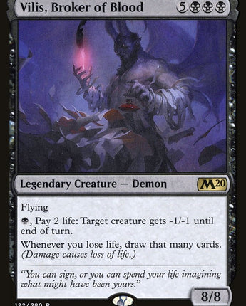 Vilis, Broker of Blood