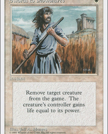 Swords to Plowshares