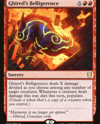 Ghired's Belligerence