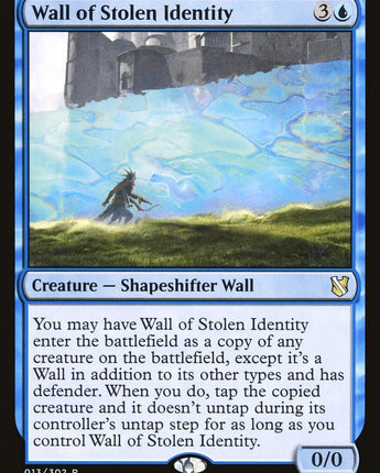 Wall of Stolen Identity