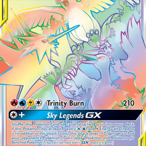 Moltres & Zapdos & Articuno GX (Secret)