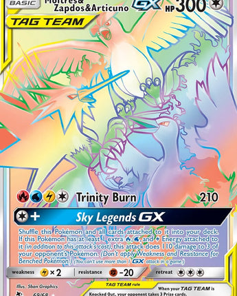 Moltres & Zapdos & Articuno GX (Secret)