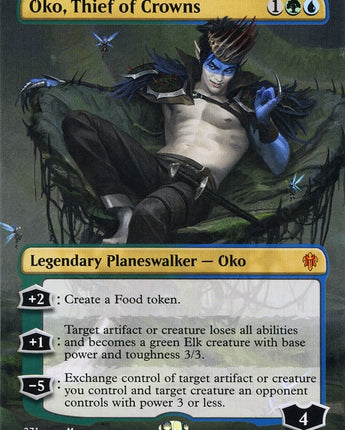 Oko, Thief of Crowns (Borderless)