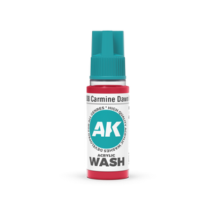 AKI Acrylic Wash: Carmine Dawn 