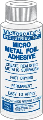 MicroScale Micro Metal Foil Adhesive 1oz Bottle 