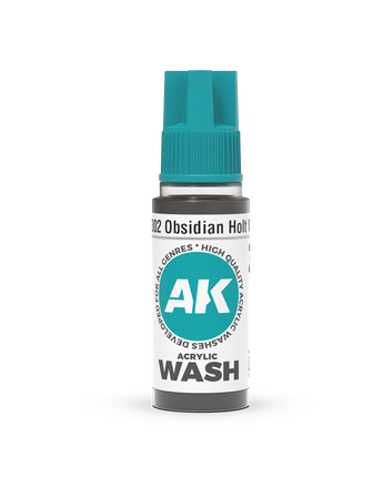 AKI Acrylic Wash: Obsidian Holt 