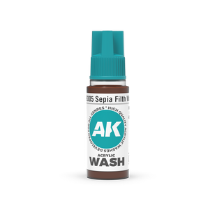 AKI Acrylic Wash: Sepia Filth 