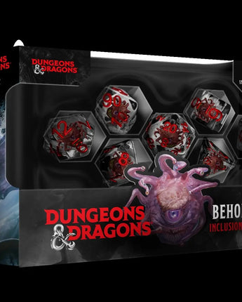 Dungeons & Dragons Beholder Resin Dice Set 
