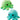 Reversible Octopus Plushie: Green and Aqua 