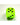 Chessex Vortex 50mm Dice - Bright green/Black 