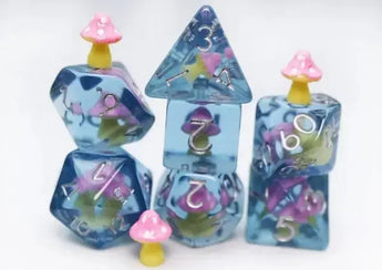 Foam Brain Inclusion Dice RPG Dice Set (7) 