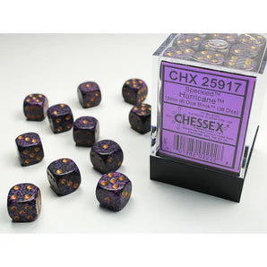 Chessex Dice: Speckled 12mm D6 (36) - Hurricane 