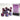 Chessex Dice: Gemini 16mm D6 (12) - Blue-Purple/Gold 