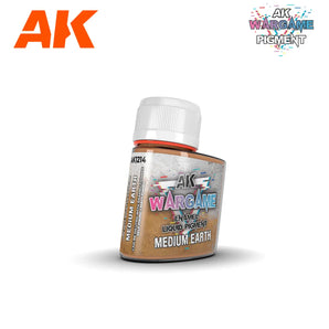 Wargame Liquid Pigment: Medium Earth Enamel 35ml 