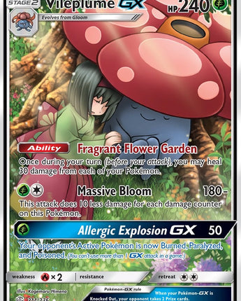 Vileplume GX (Full Art)