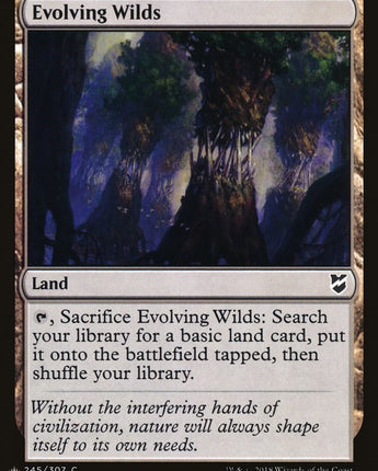 Evolving Wilds (C18)